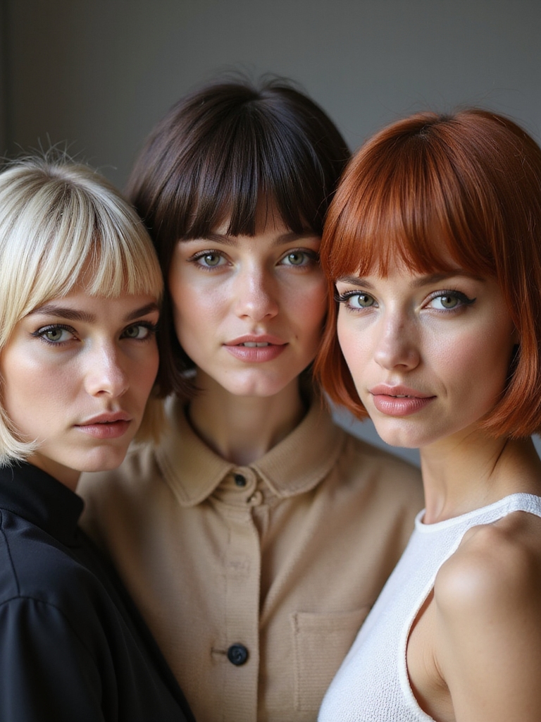 custom face framing bob tailoring