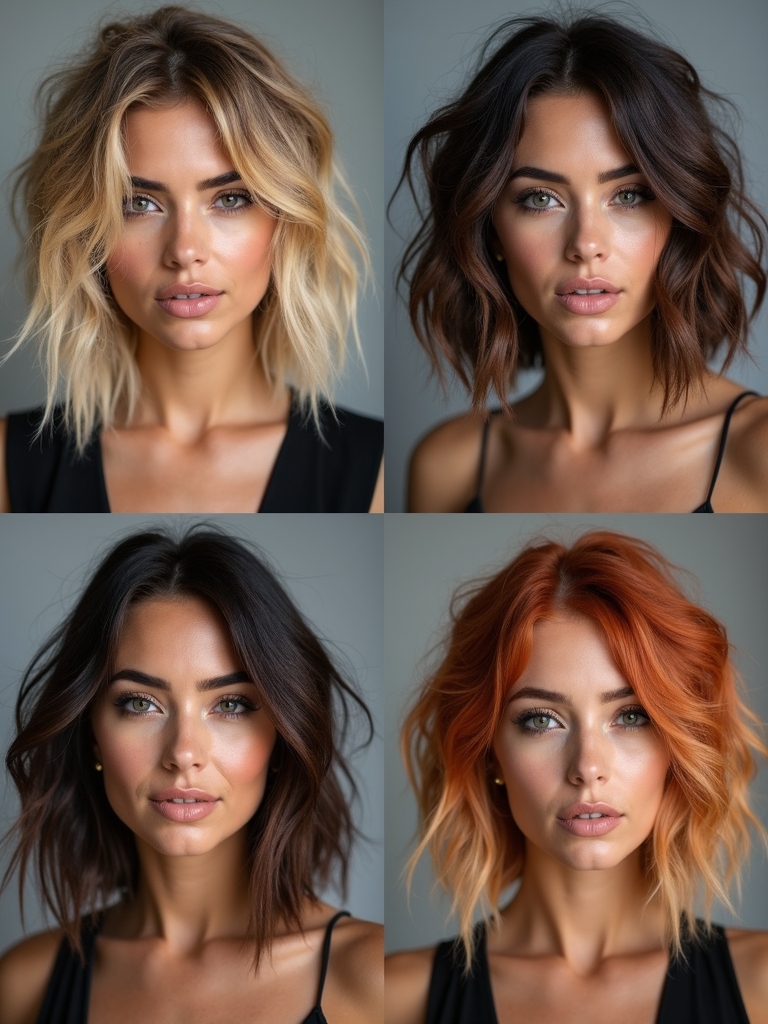 effortlessly cool messy bob