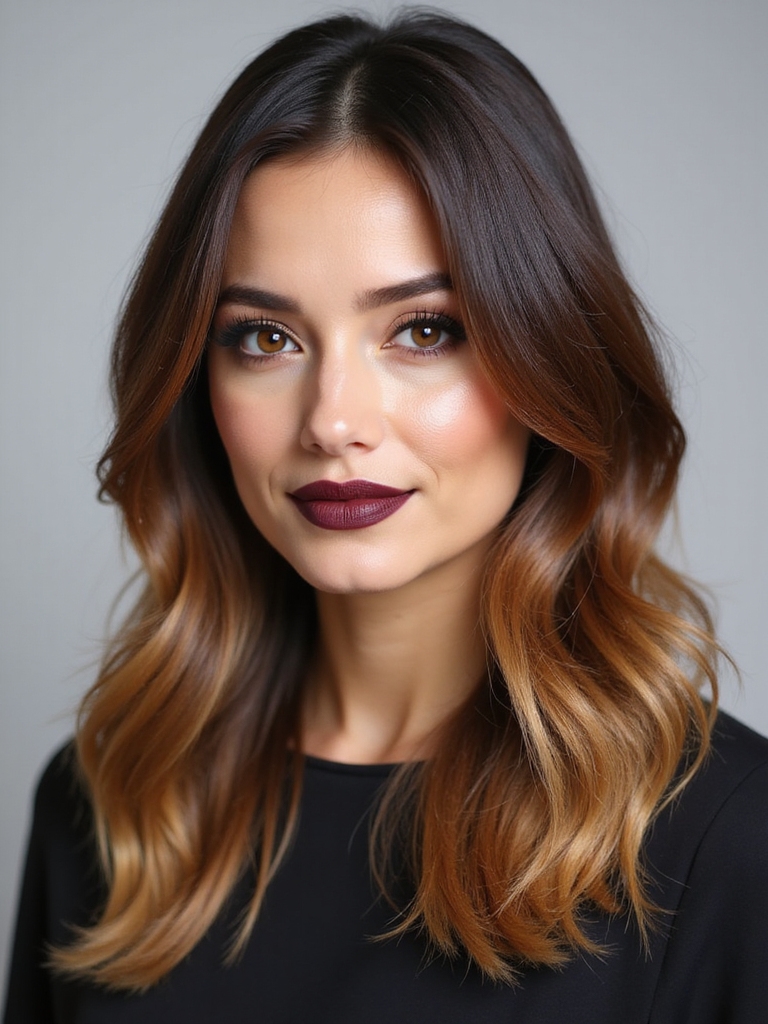 face framing layered a line bob