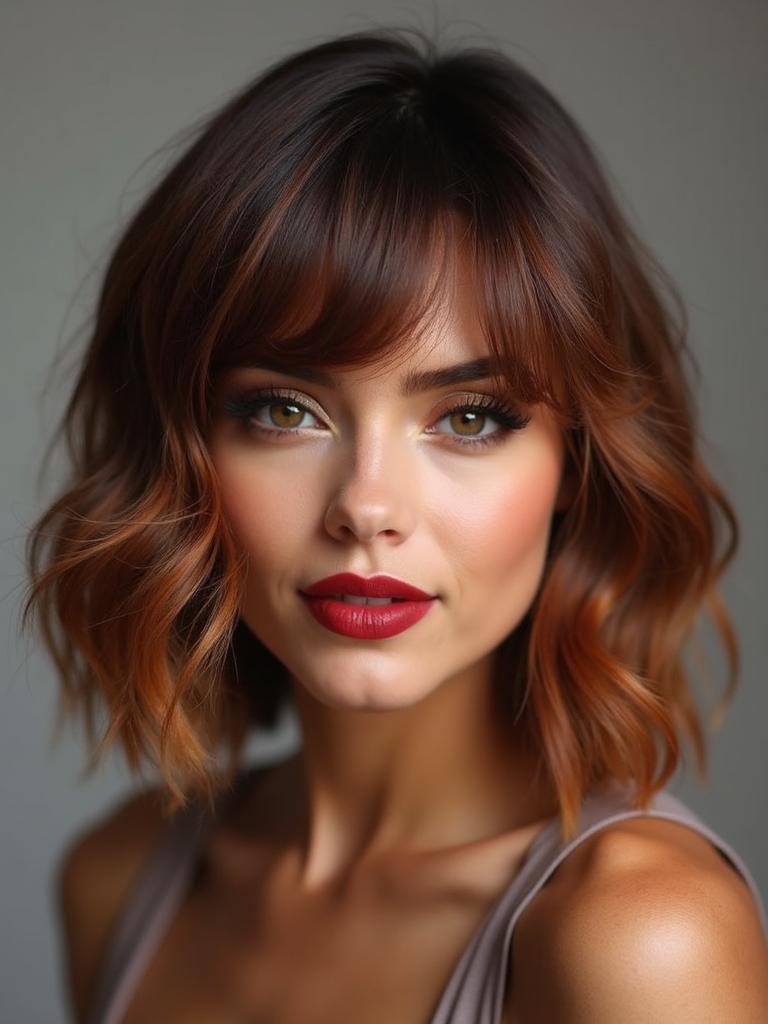 face framing lived in texture