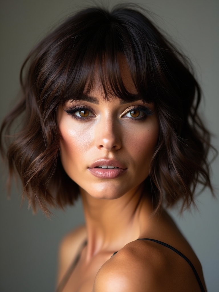 feathered bob for lift