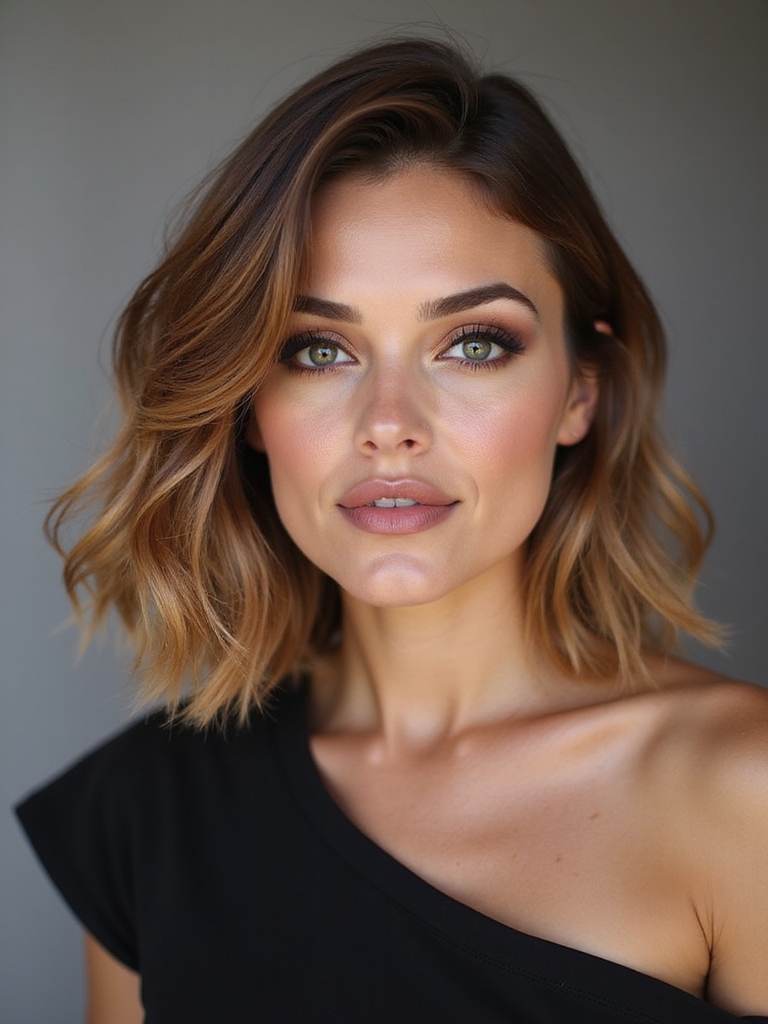 graduated bob with layers