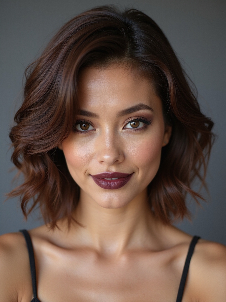 inverted bob with tapered nape