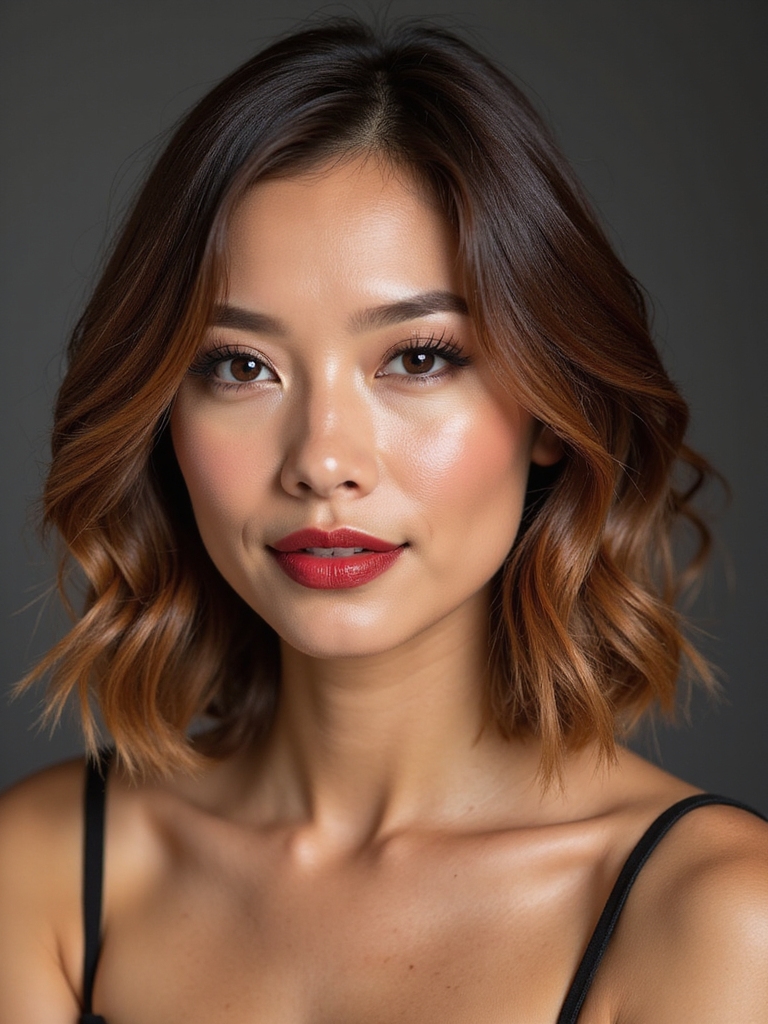 inverted lob with layers