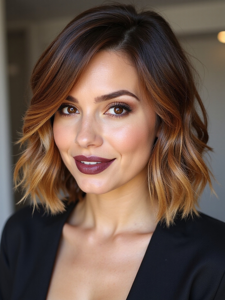 inward layered bob jaw defining