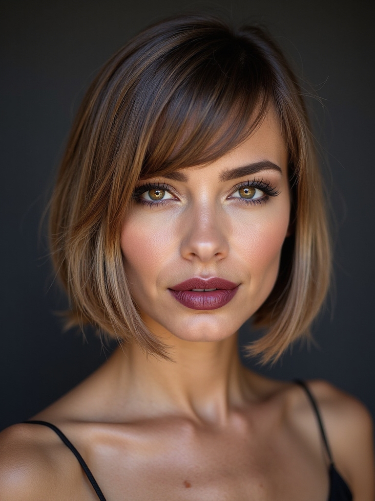 jaw skimming versatile chic cut