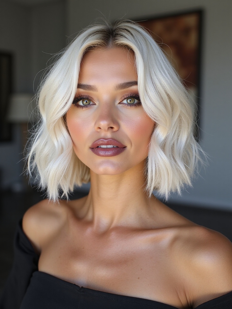 lightweight textured face framing lob