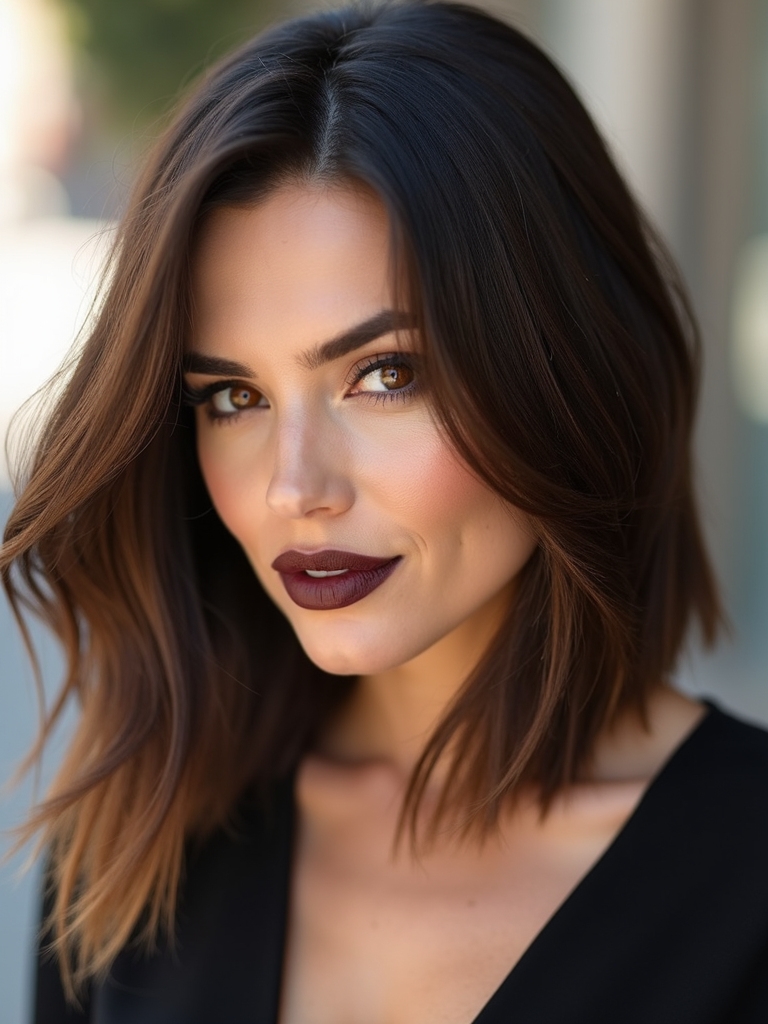 long a line choppy bob