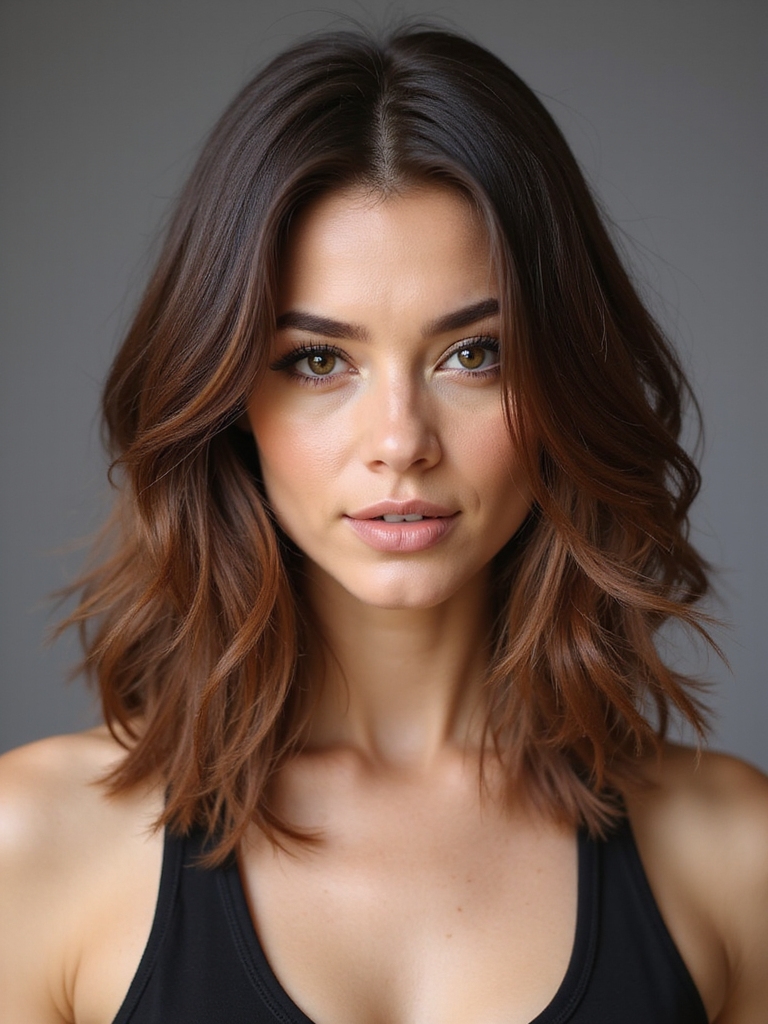 long bob with layers