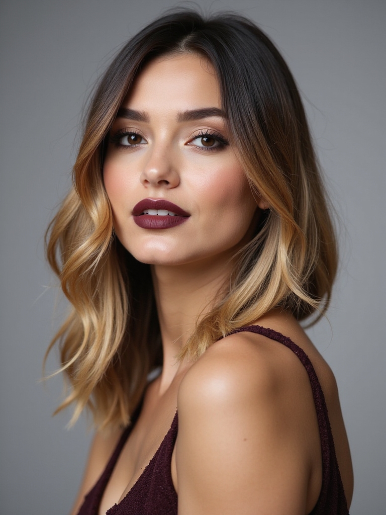 modern dimensional asymmetrical bob