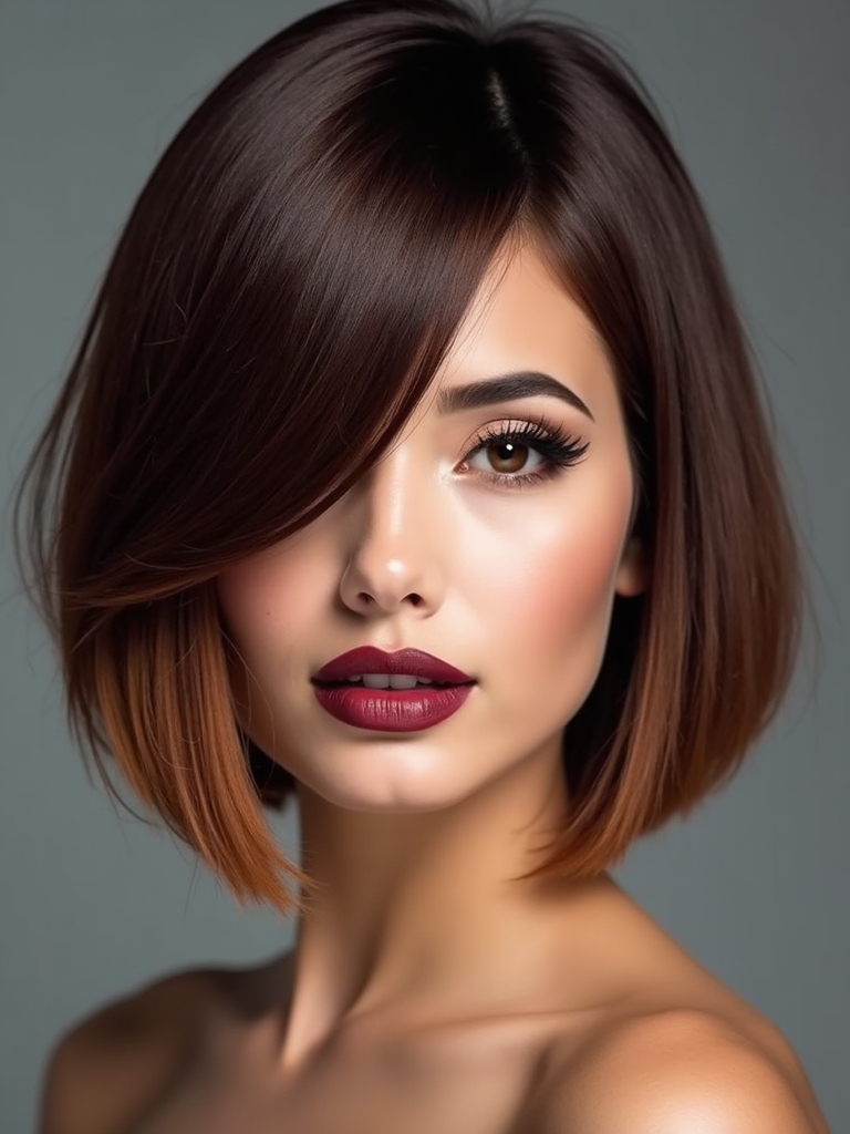 precision blunt dramatic sweep