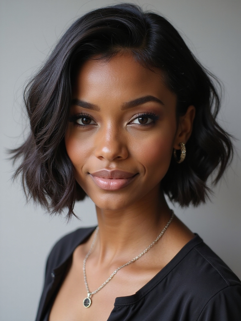 sculpted minimalist architectural facial contour