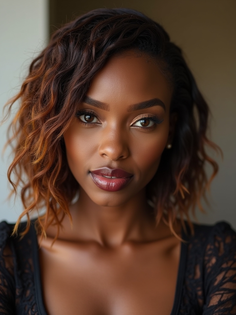 sharp modern blunt bob