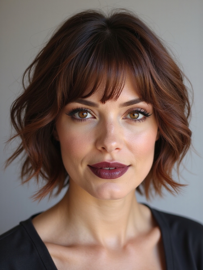 short back long front