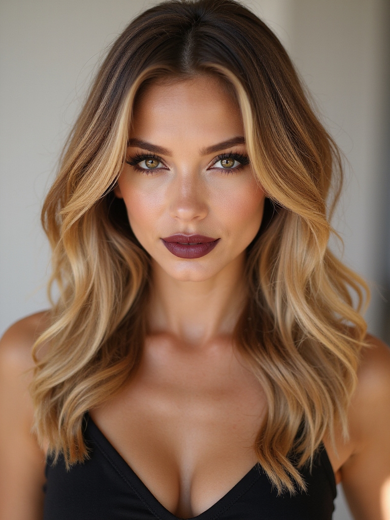 shoulder grazing blonde bob brilliance