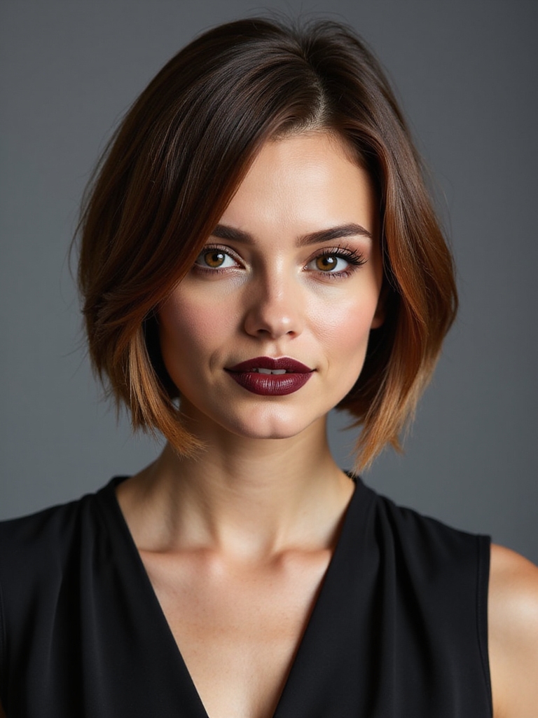 sleek precise heat styled angles