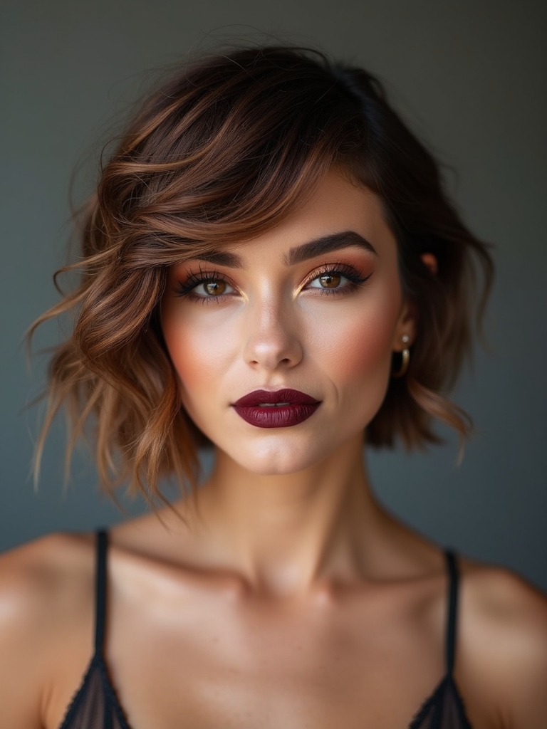 sleek tapered nape pixie bob
