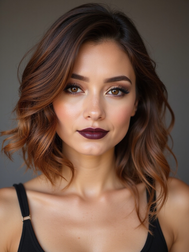 slim side braid chic bob