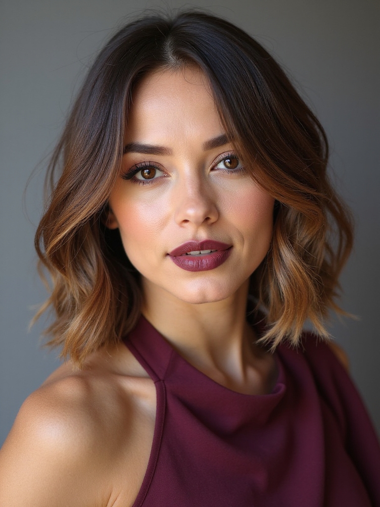 soft graduated chin bob