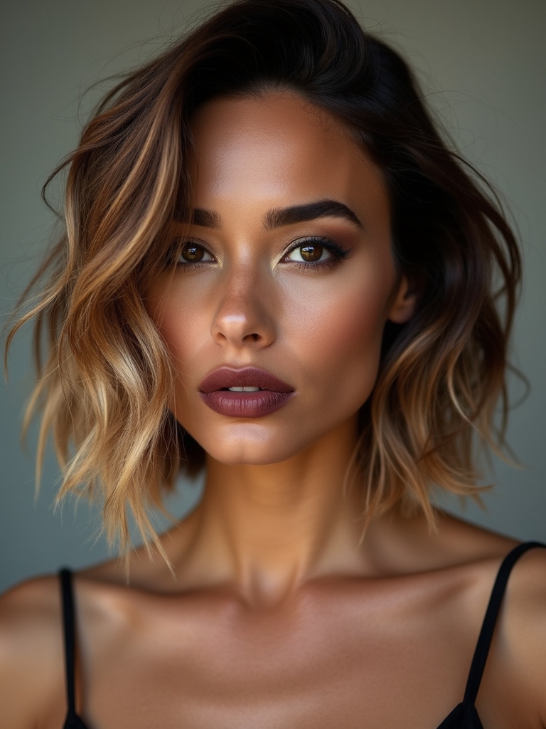 soft layered bob volume