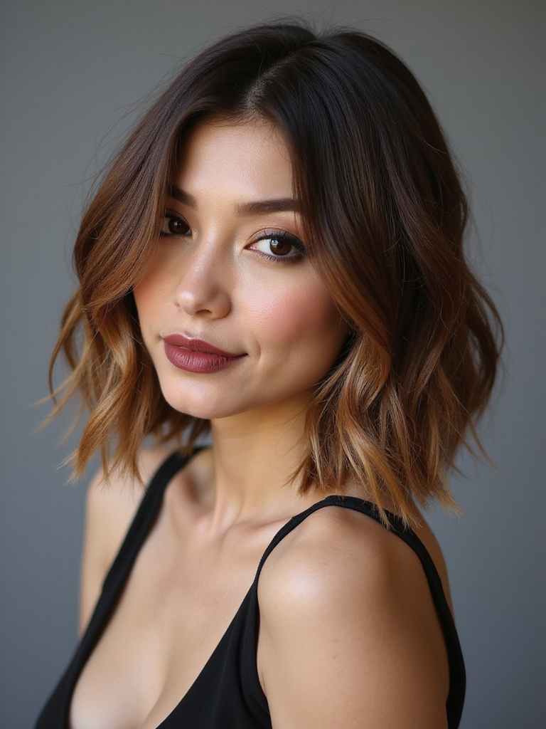 soft root shadowing highlights