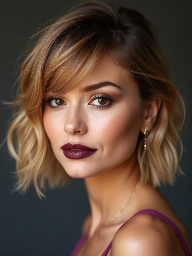 soft textured boho waves
