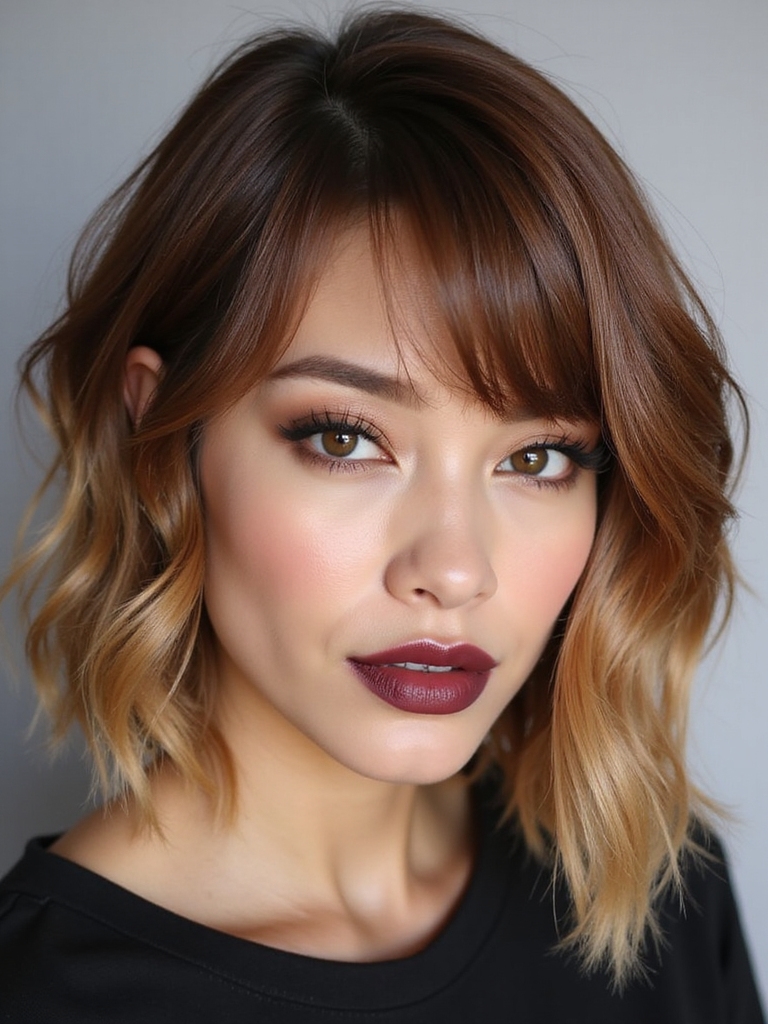 stacked back dramatic front