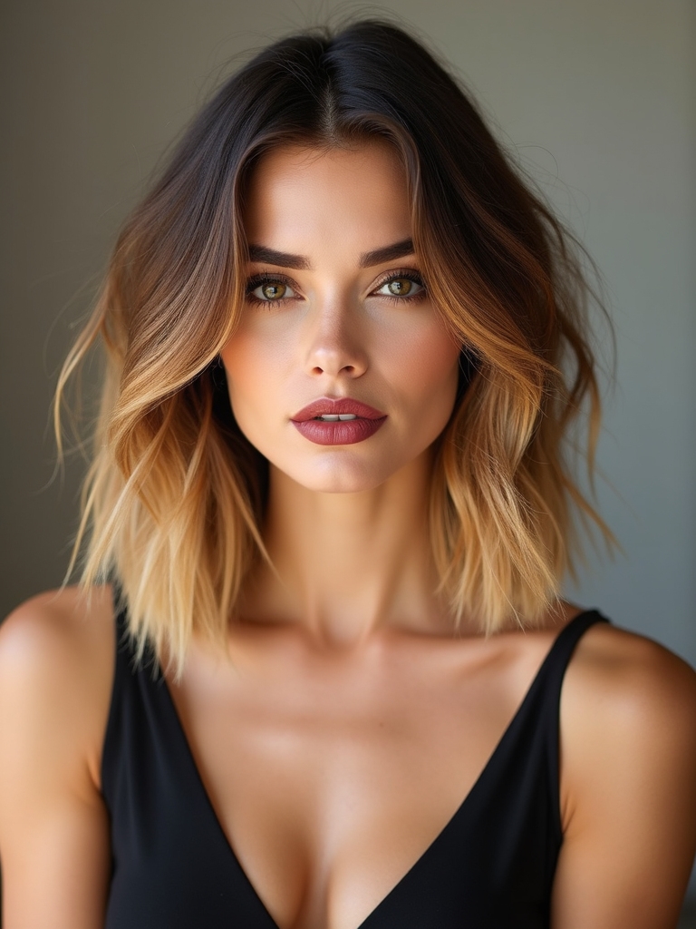 sun kissed bronde bob refinement