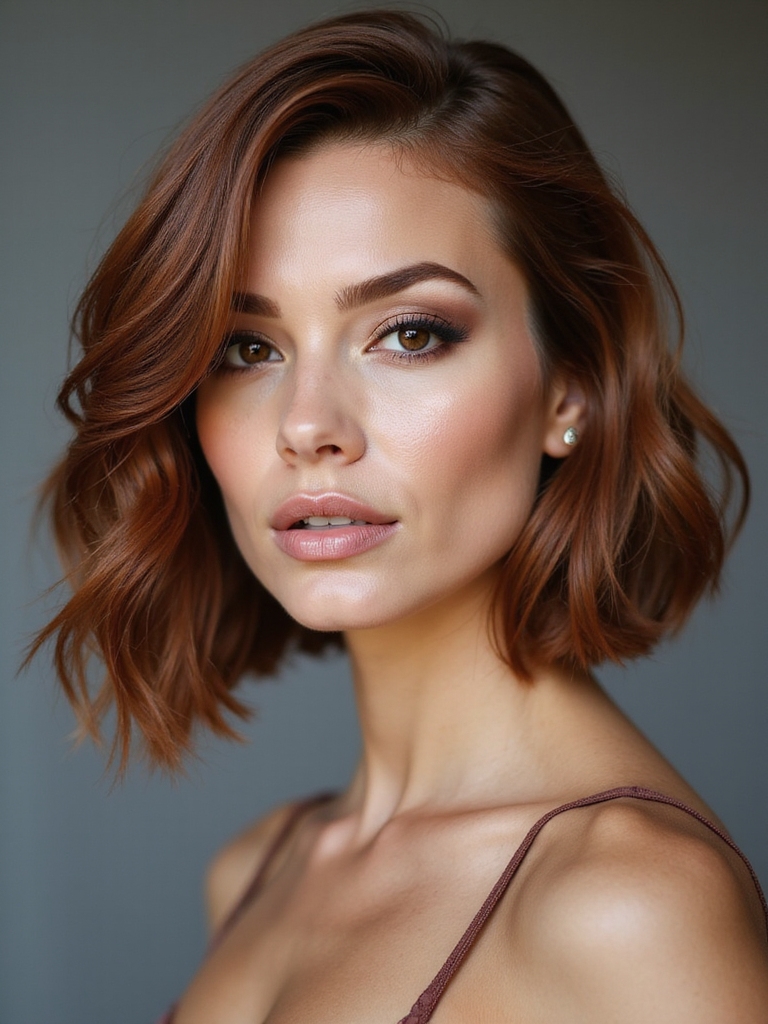 tapered nape undercut bob