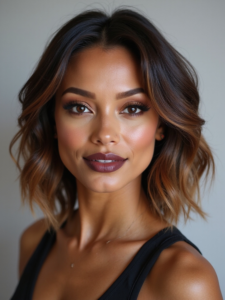 textured layered bob movement