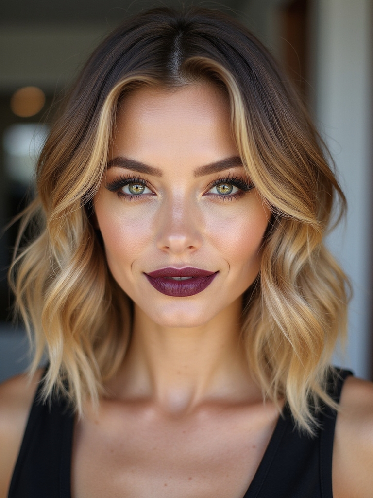 textured lob with volume