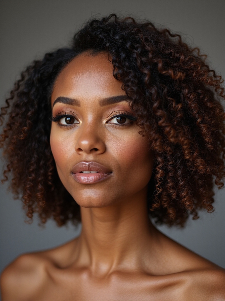 textured spirals effortless voluminous bob