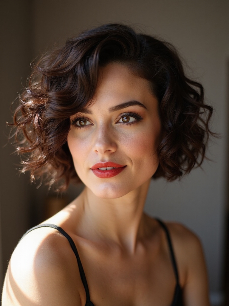 three step quick curly routine