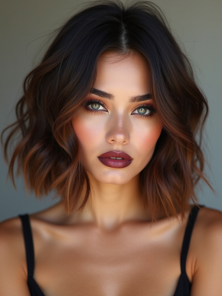 timeless chic brunette bob hairstyles