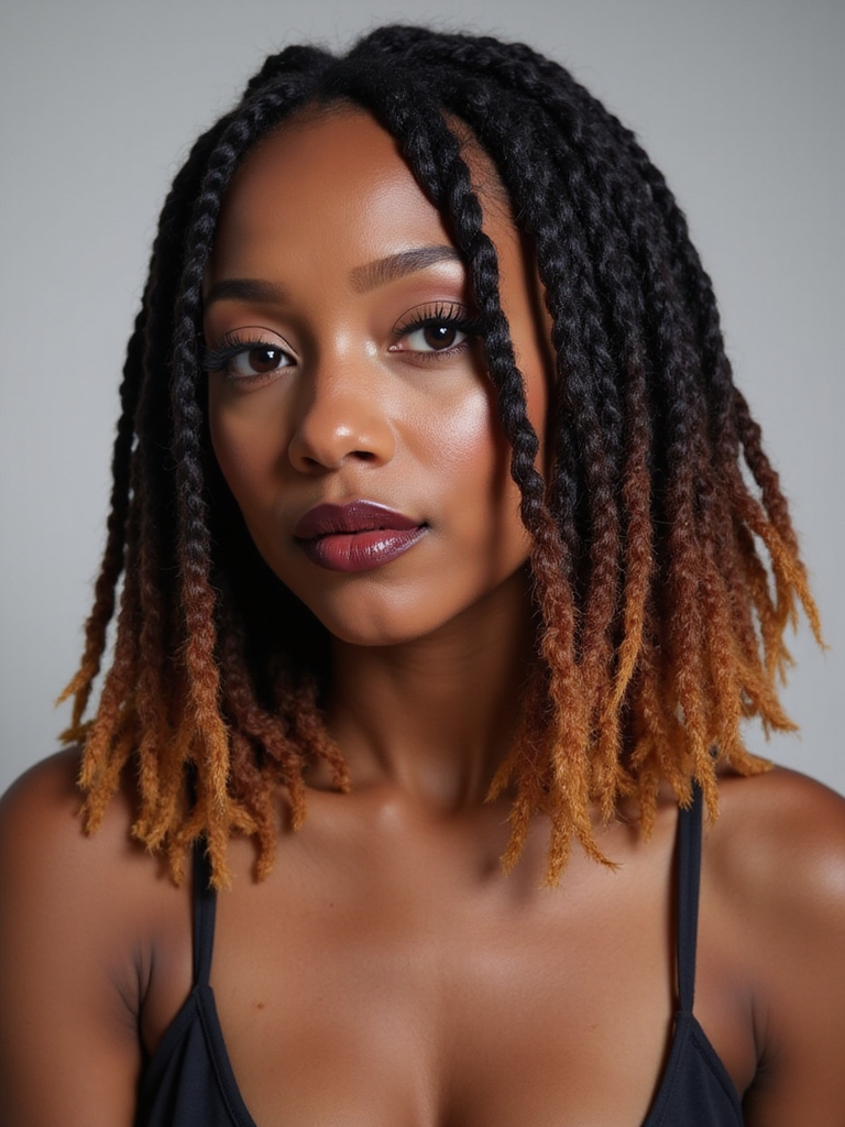 transitioning long locs bob