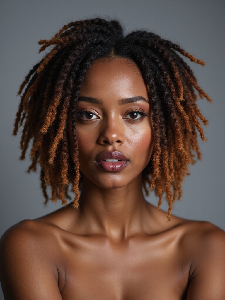 trendy fun dreadlock style