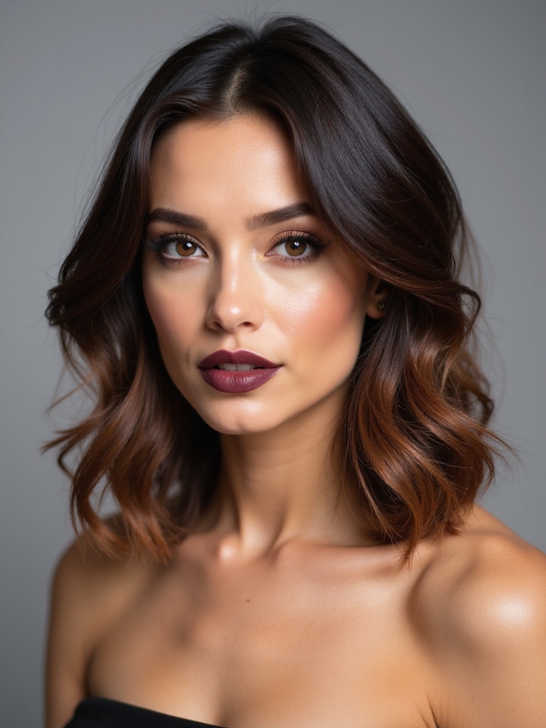 undertone driven ombre contrast