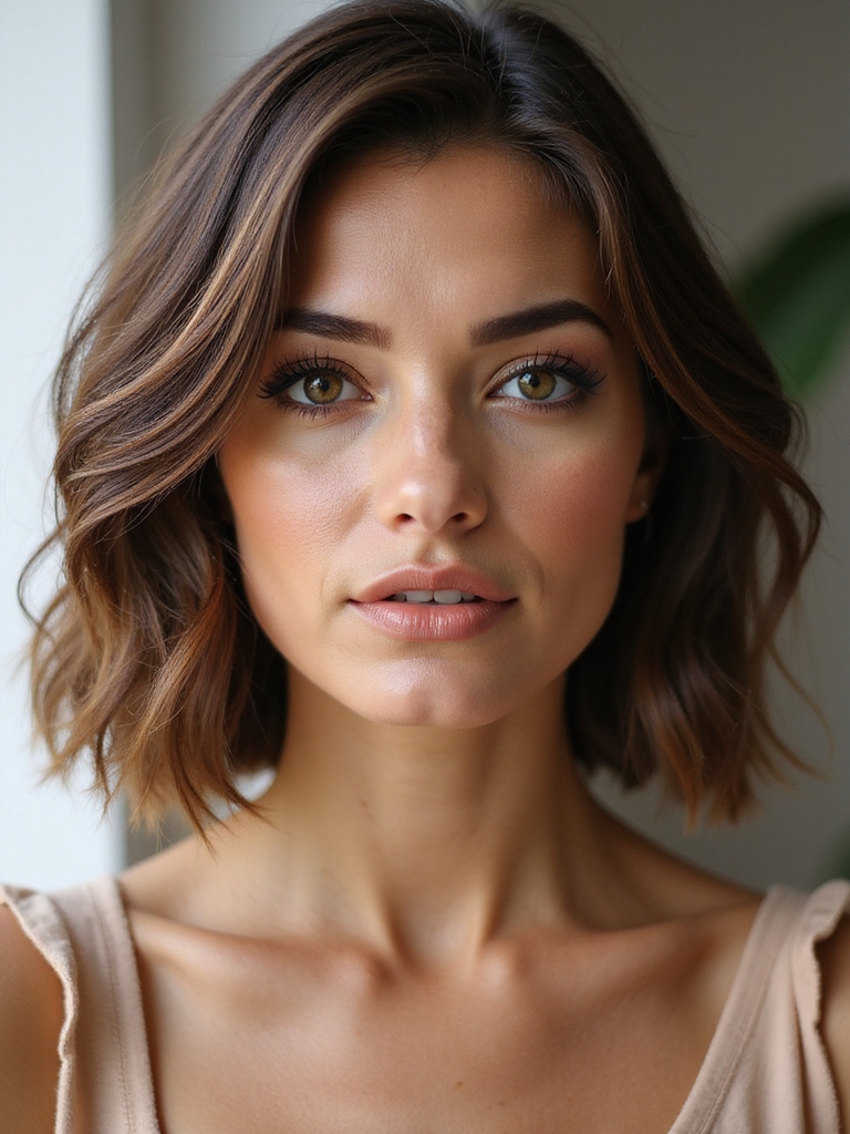 warm honey sun kissed highlights